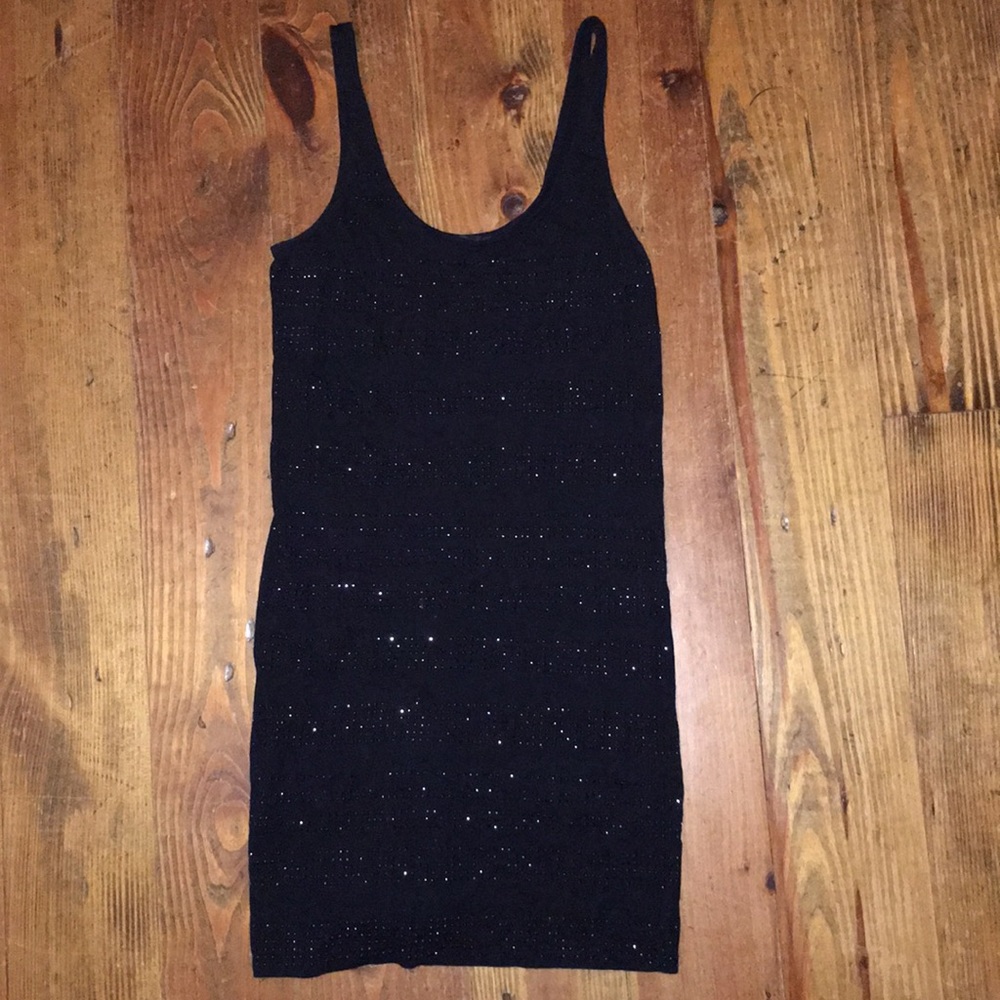 Express sequined tank! Small. Longer length.
